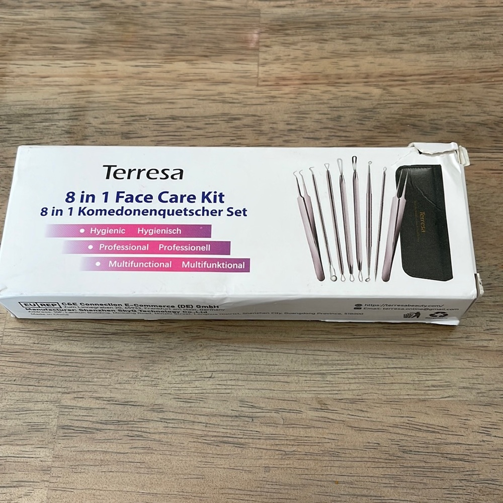 Terresa black 8-1 face care kit
